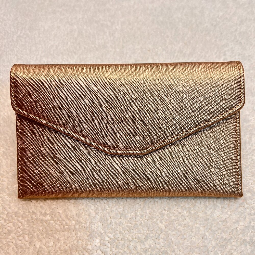 Zoppen Travel Passport Wallet Rose Gold